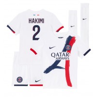 Camisa de Futebol Paris Saint-Germain Achraf Hakimi #2 Equipamento Secundário Infantil 2024-25 Manga Curta (+ Calças curtas)